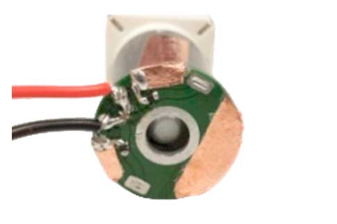 直流有刷电机增加滤波板通过辐射整改方案